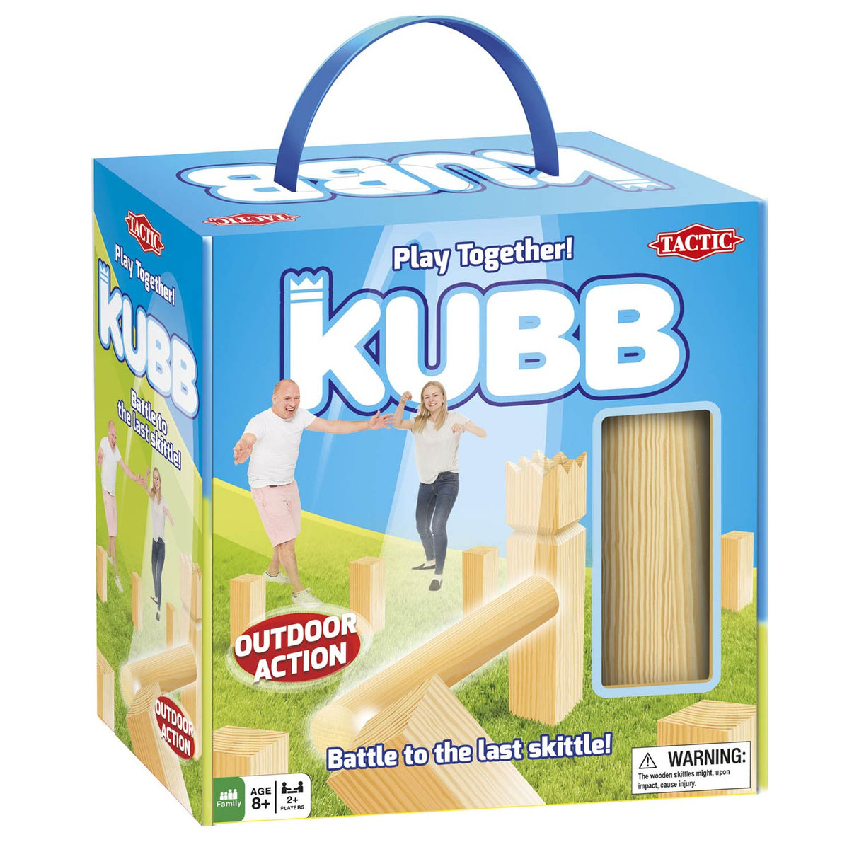 Selecta kubb viking houten werpspel