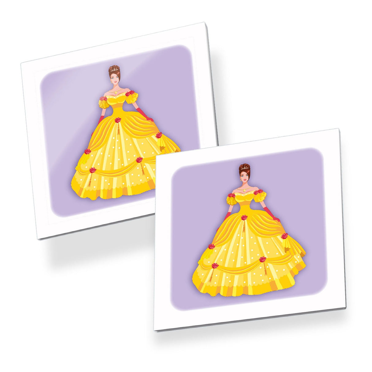 Tactic memory - kaartspel - memo - prinsessen en dieren