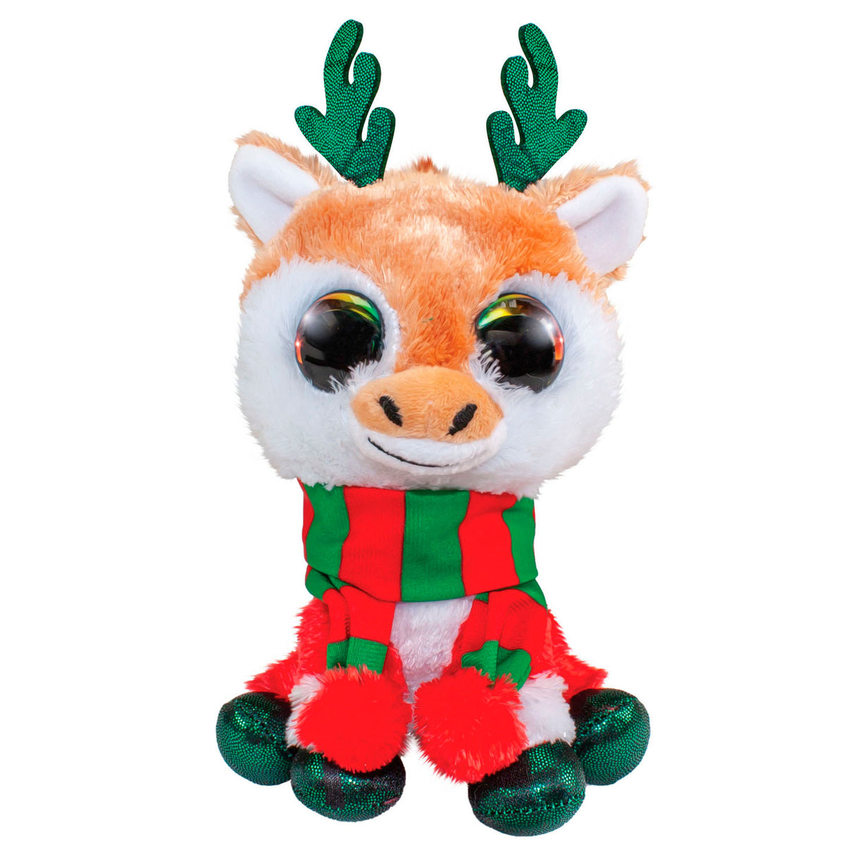 Lumo Stars Knuffel - Chistmas Reindeer Jul, 15cm