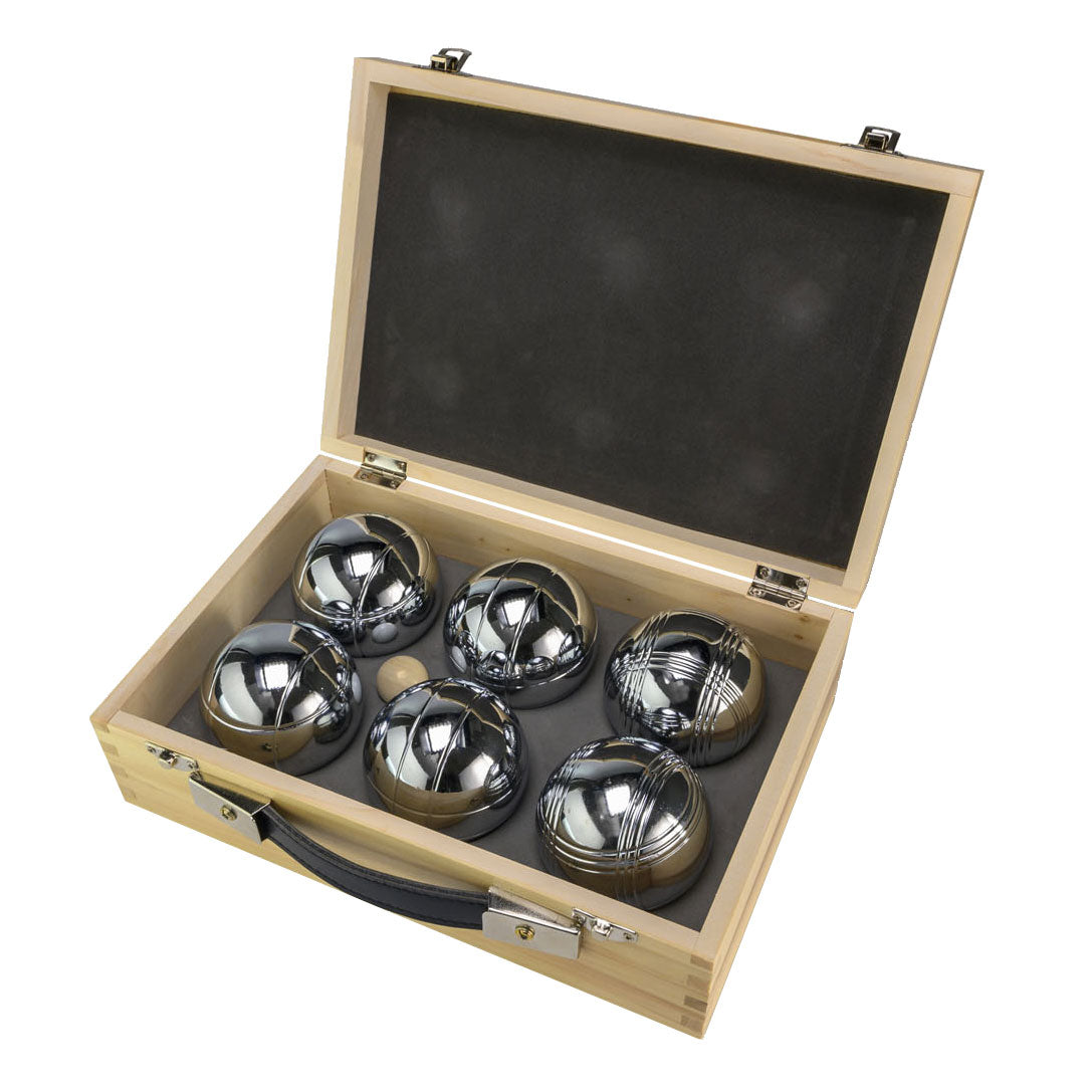 Selecta luxe jeu de boules set in houten kist