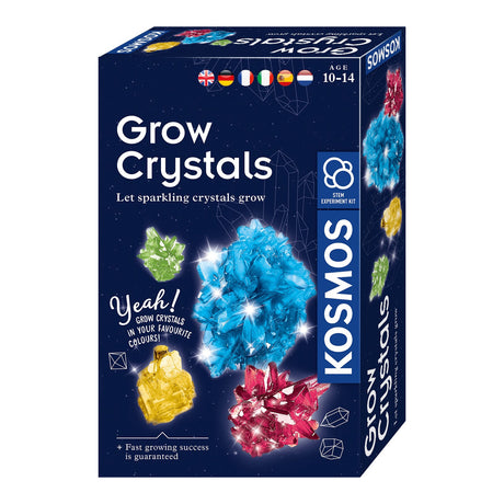Kosmos groei je eigen kristallen