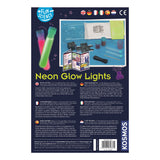 Kosmos neon glow lights – experimenteerset – ontwerp lichtgevende decoraties met uv-licht – inclusief speciale markers en blacklightlamp – lichtgevende kunst maken
