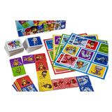 Tactic pj masks 3-in-1 spellenverzameling – kaartspel – lotto – domino – memo – kinderspel vanaf 4 jaar
