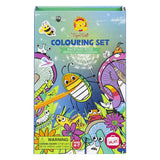 Tiger tribe kleurset tuinbeestjes kleurplezier voor kinderen - creatieve set.