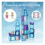 Picasso tiles tactic - constructiespeelgoed - magnetic tiles - magnetische tegels - winter thema - stem speelgoed - creatief bouwspeelgoed - 72-delig - vanaf 3 jaar