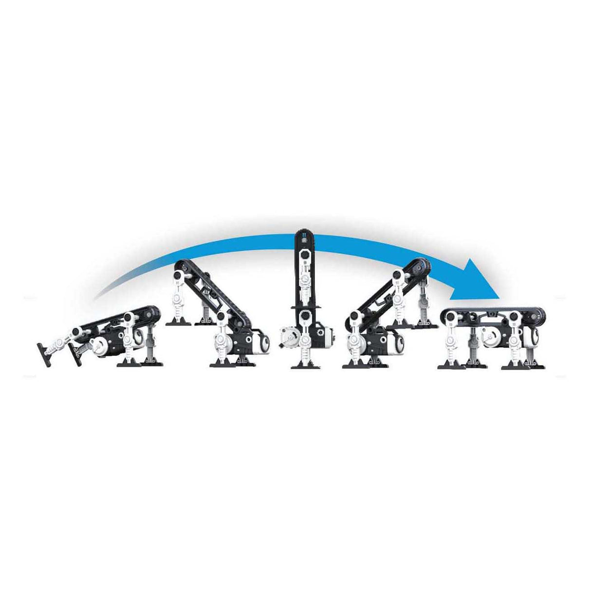 Kosmos flip monster – experimenteerset – bouw je eigen springende monsterrobot – werkt met tandwielen, veermechaniek en katapultwerking – flip monster