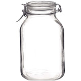 Rocco bormioli klempot vierkant 1,5ltr fido pak a 6 st.