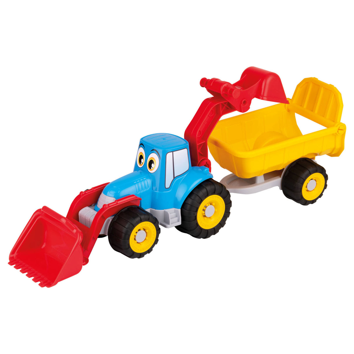 Androni tractor met wagen