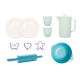Dantoy koffie en bakset - kleurrijk speelgoed keukenset voor kinderen.