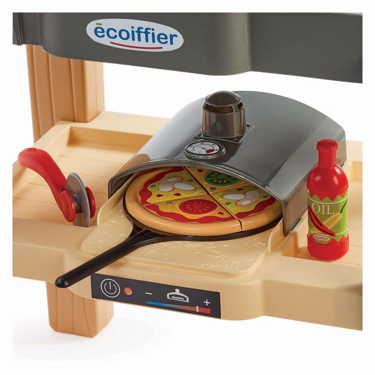 Ecoiffier zomer keuken met barbecue en pizzaoven, 27dlg.