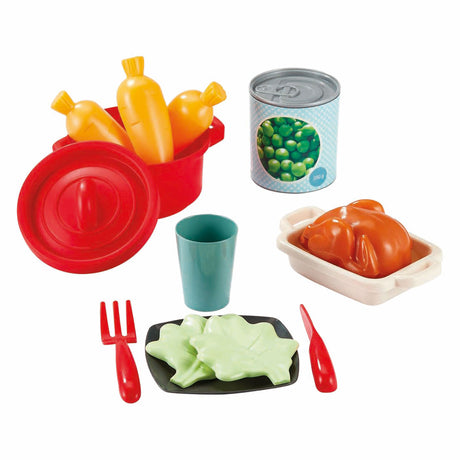 Ecoiffier 100% chef servies in opbergbox - 70dlg.