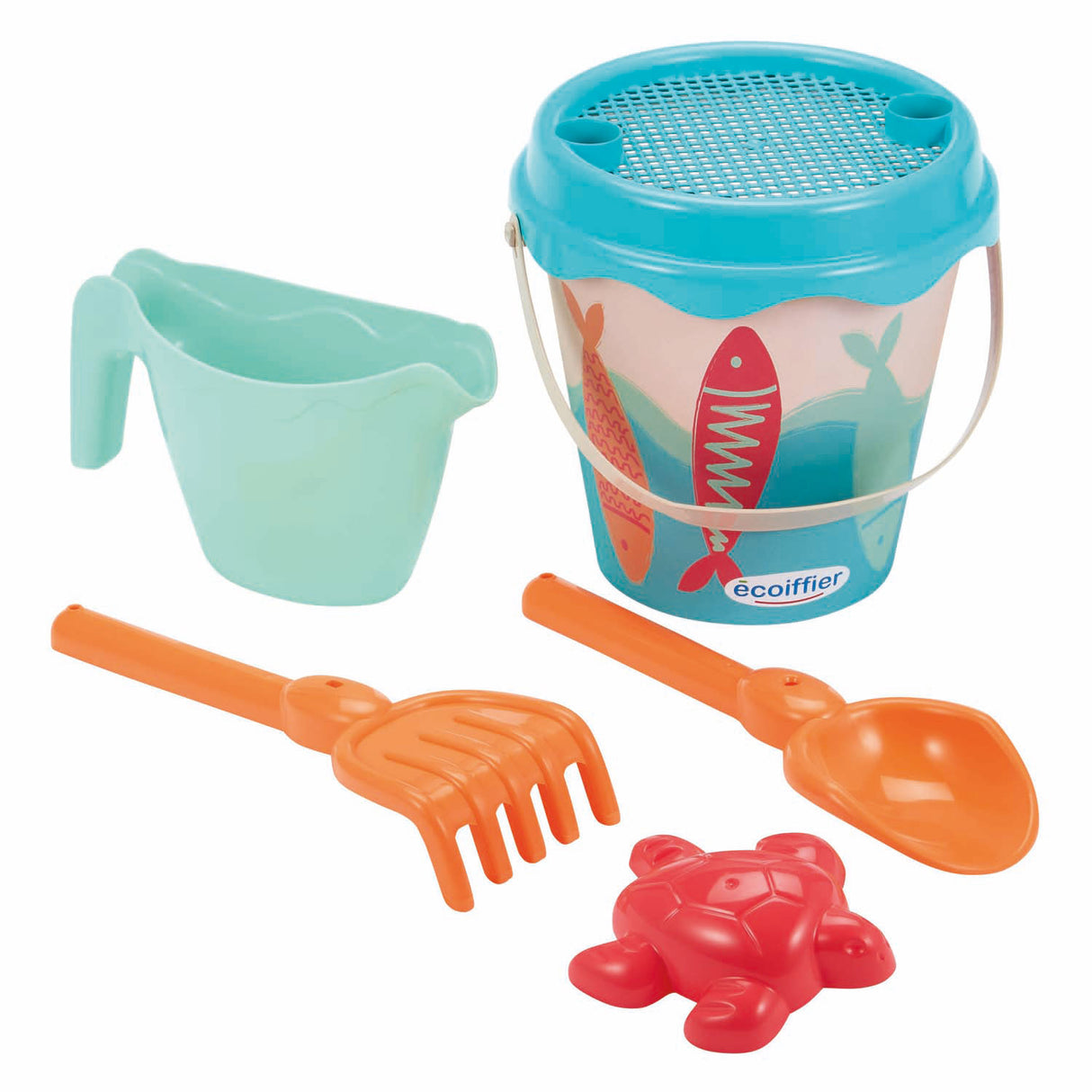 Écoiffier ecoiffier zandemmer sardine - 17cm 6dlg.