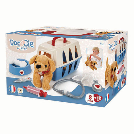 Ecoiffier doc cie dierenarts set - 8dlg.