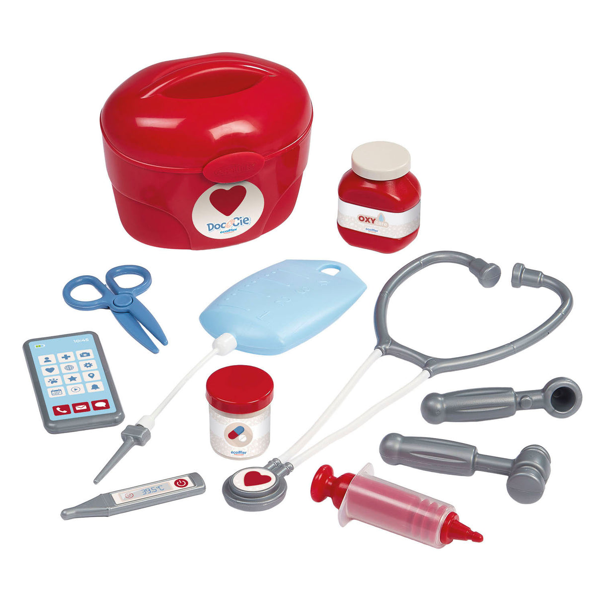 Écoiffier ecoiffier doc cie medische trolley - 12dlg.