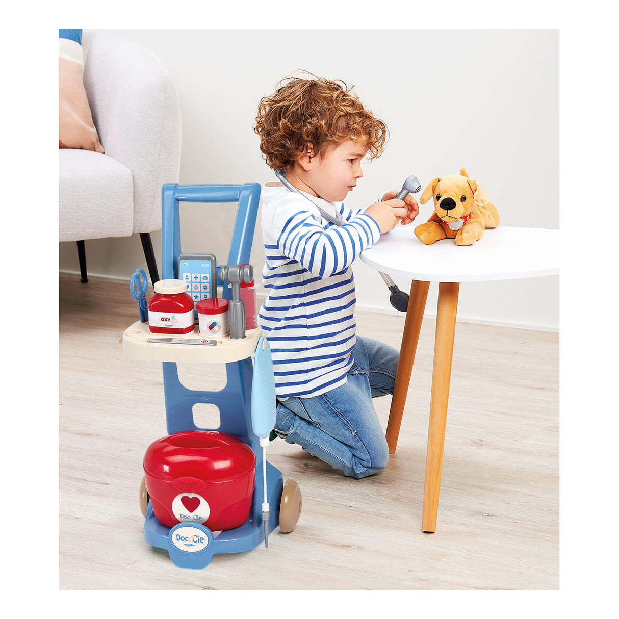 Écoiffier ecoiffier doc cie medische trolley - 12dlg.
