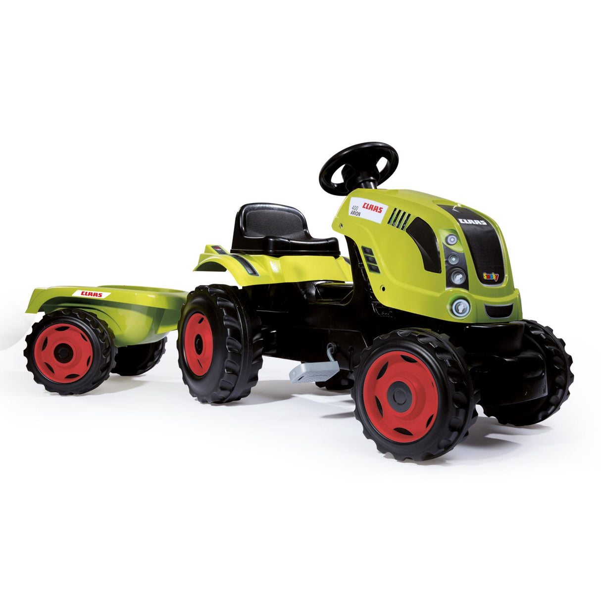 Smoby Tractor Claas met Trailer