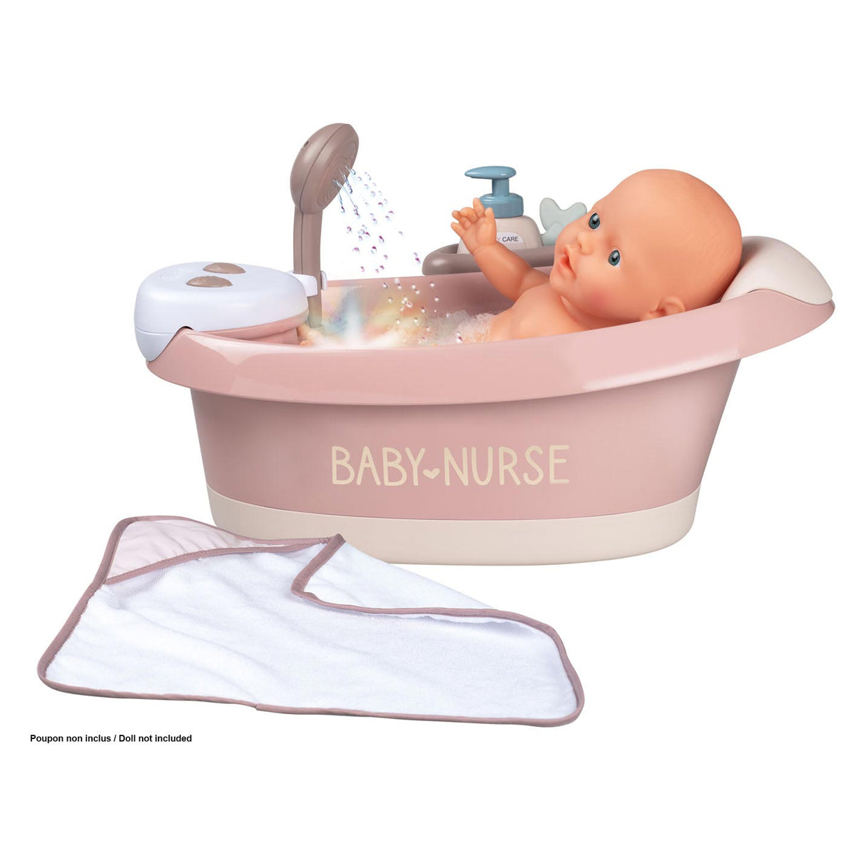 Smoby - Baby Nurse Bad met Functies en Accessoires 3dlg.