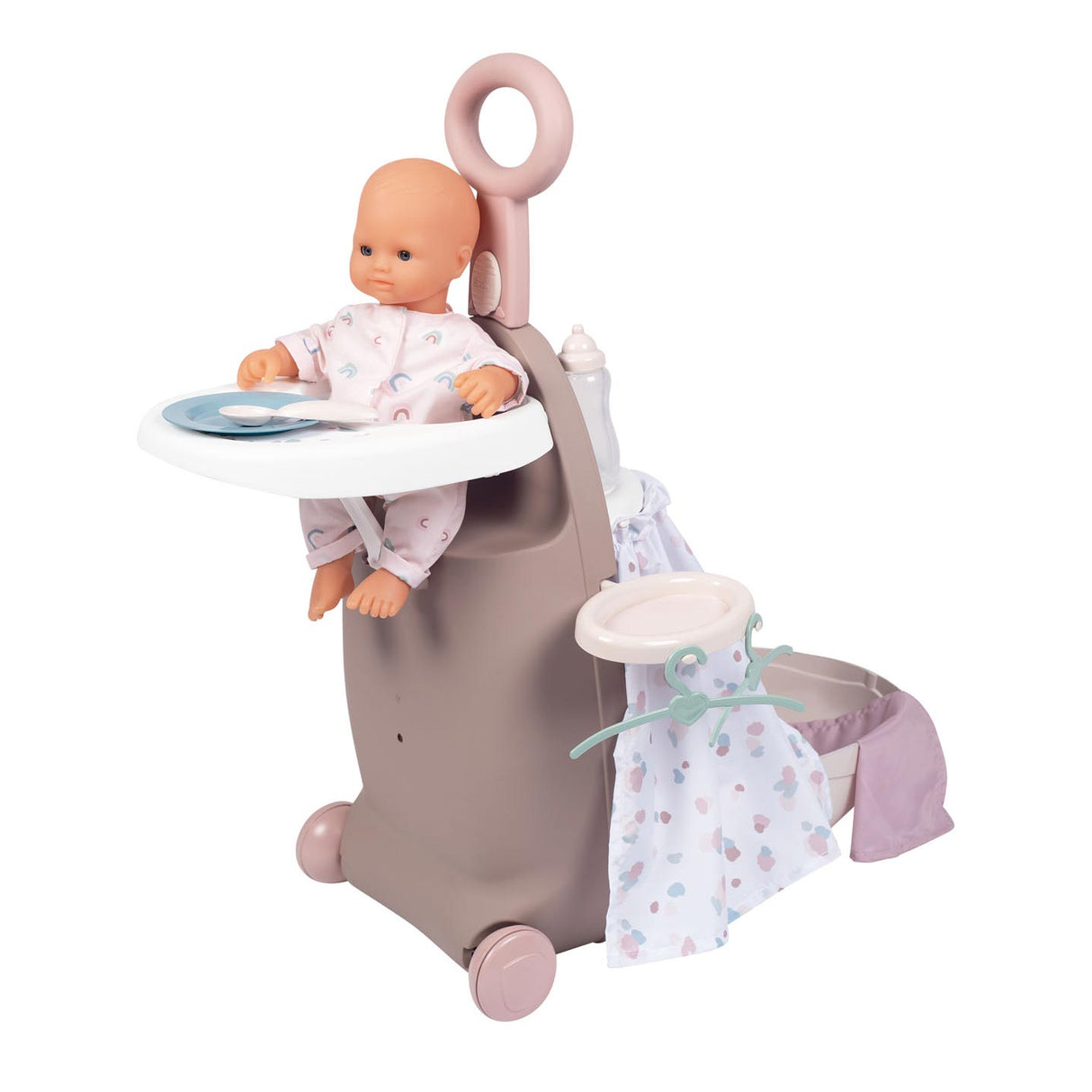 Smoby Baby Nurse Verzorgingstrolley 3in1