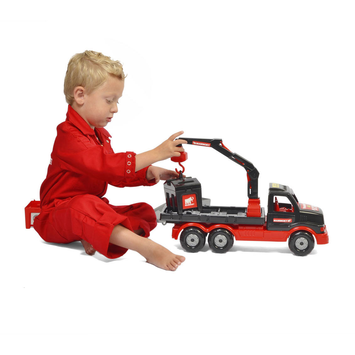 Mammoet Toys Cavallino Mammoet Vrachtwagen met Grijper