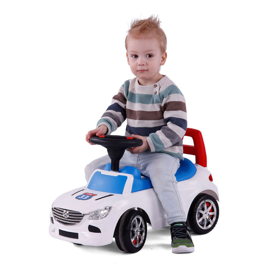 Cavallino Toys Cavallino Trendy Loopauto Wit