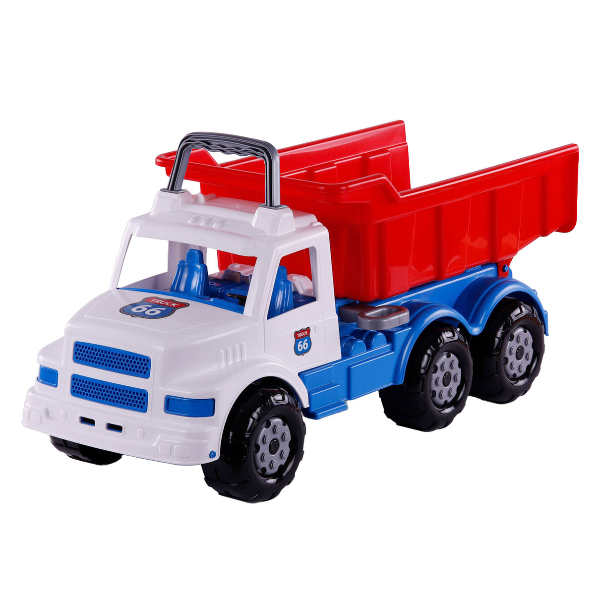 Cavallino toys cavallino xxl torpedo kiepvrachtwagen, 73cm