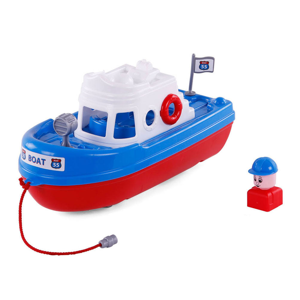 Cavallino toys cavallino boot met speelfiguur