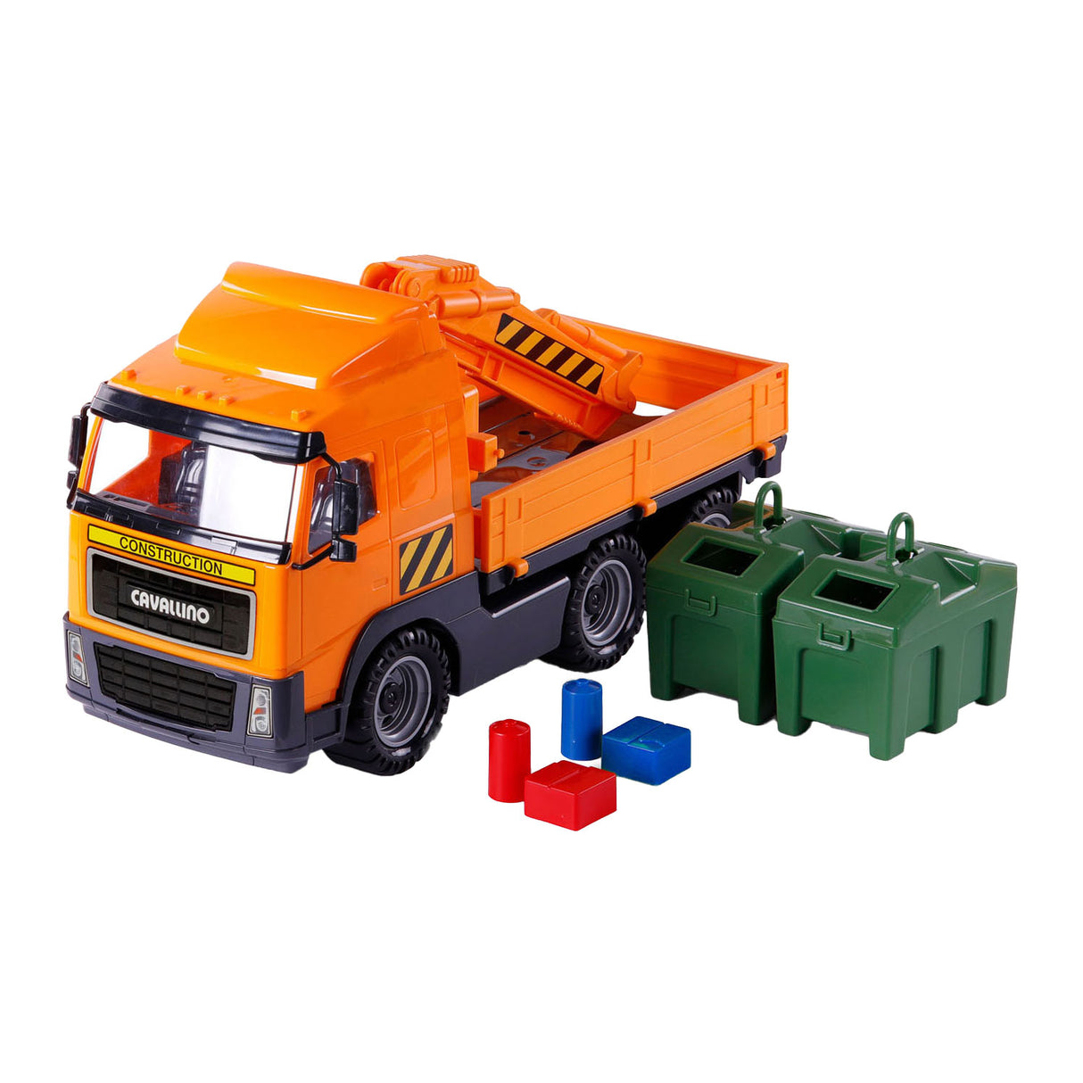 Cavallino toys cavallino container vrachtwagen, schaal 1:16