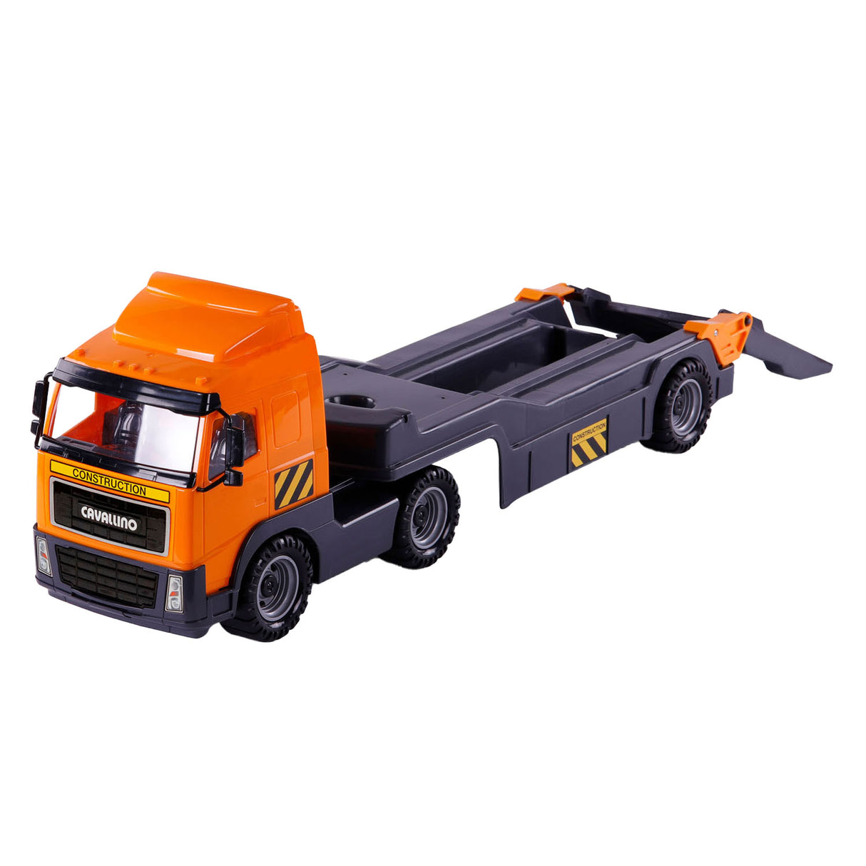 Cavallino toys cavallino vrachtwagen met trailer, schaal 1:16