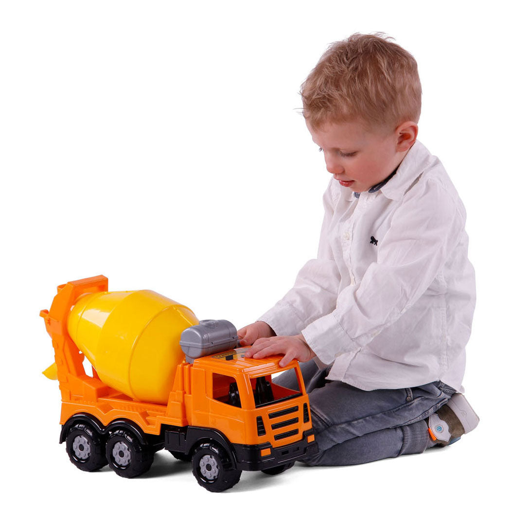 Cavallino toys cavallino xl mixer vrachtwagen, 44cm