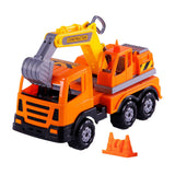 Cavallino toys cavallino xl graafmachine vrachtwagen, 42cm