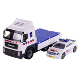 Cavallino toys cavallino politievrachtwagen en politieauto, schaal 1:16