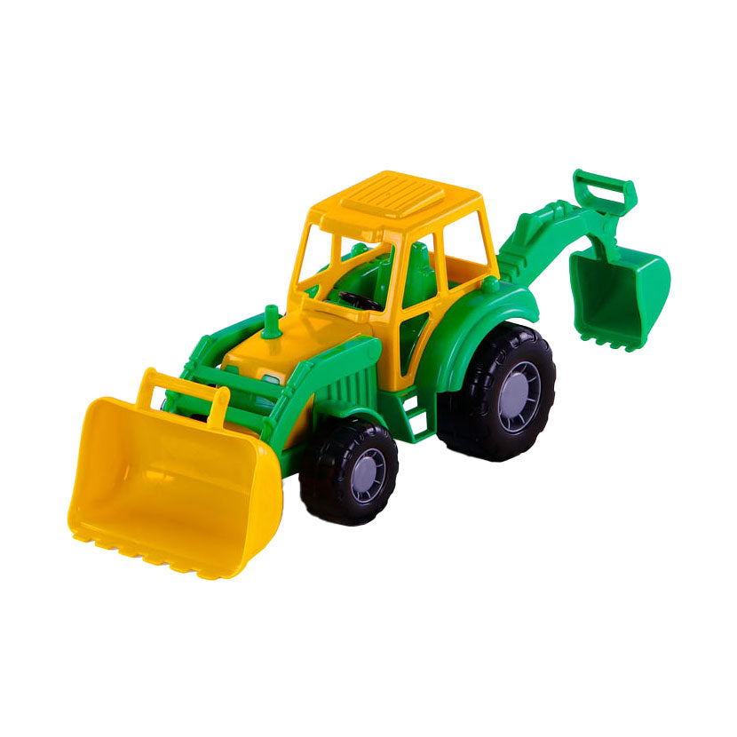 Cavallino Toys Cavallino Junior Graafmachine Tractor Groen