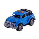 Cavallino trendy jeep blauw, 22cm