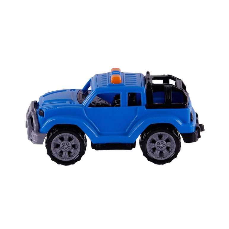 Cavallino toys cavallino trendy jeep blauw, 22cm