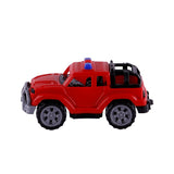 Cavallino toys cavallino trendy jeep rood, 22cm