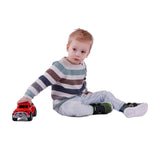 Cavallino toys cavallino trendy jeep rood, 22cm