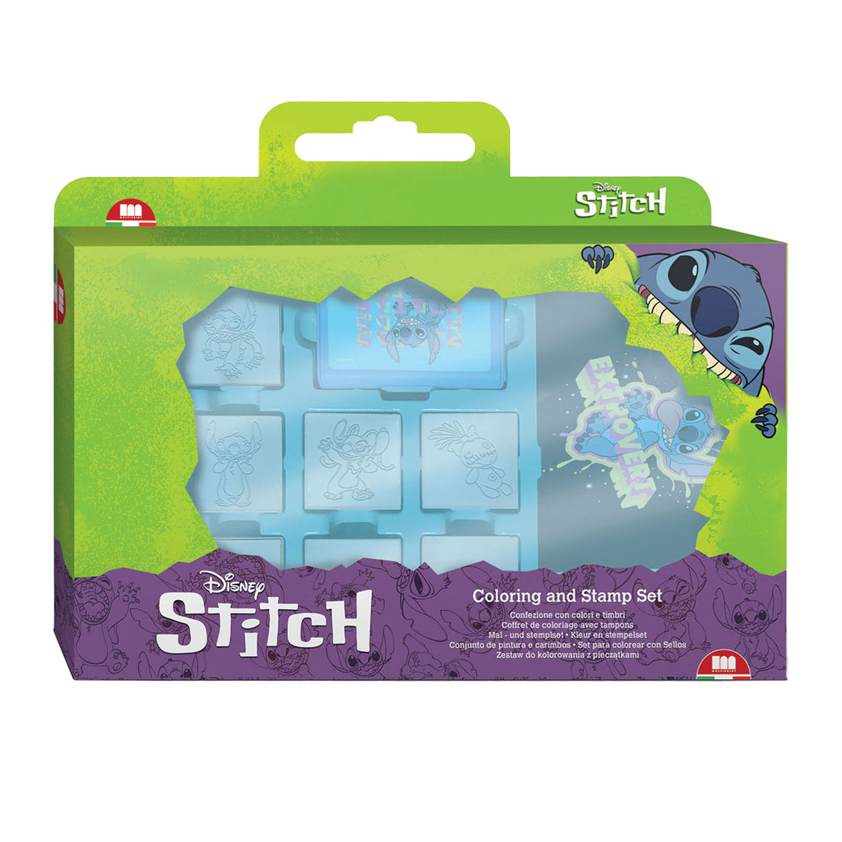 Multiprint stitch stempelset, 11dlg.