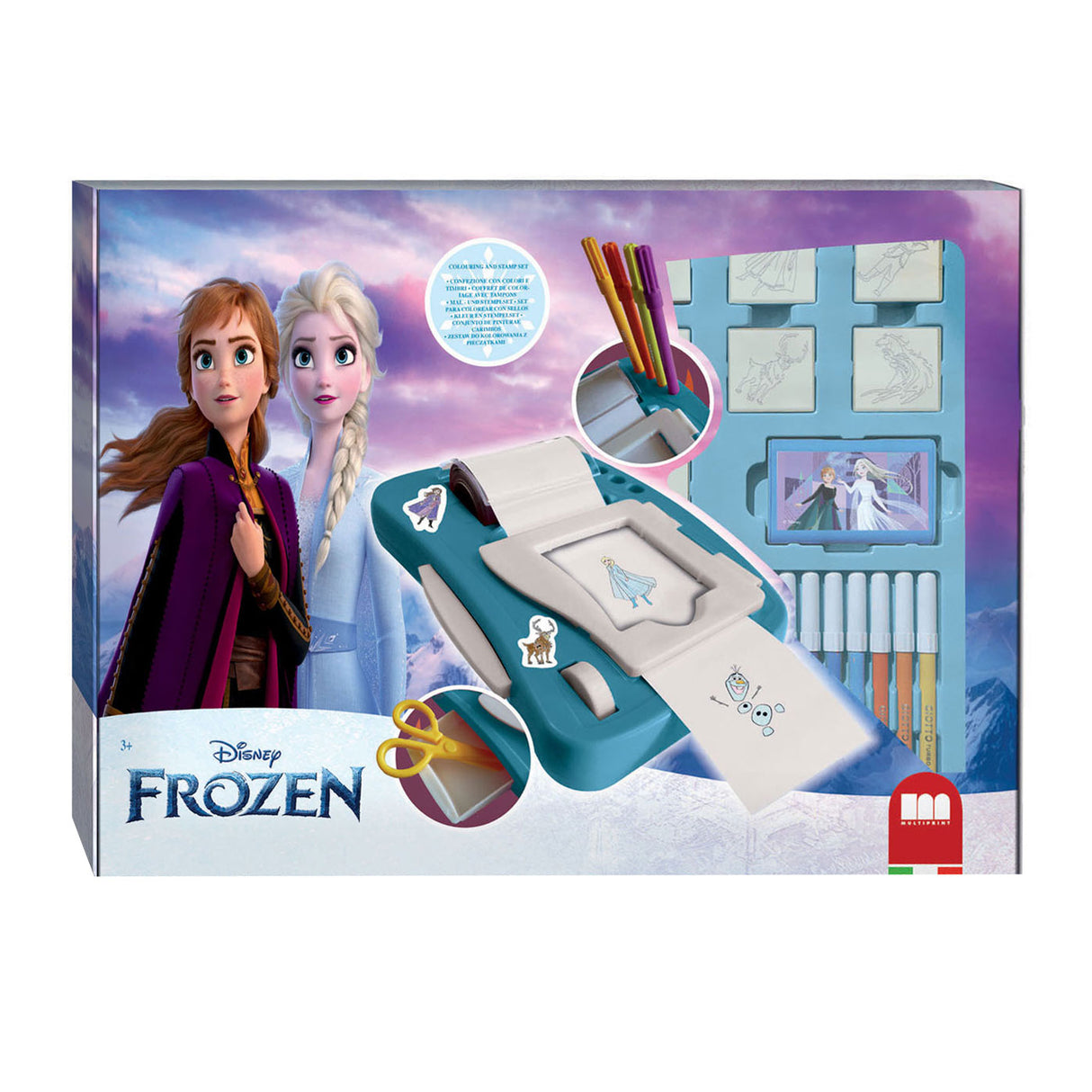 Multiprint frozen stickermachine set