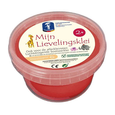 Feuchtmann Mijn Lievelingsklei rood, 500gr.