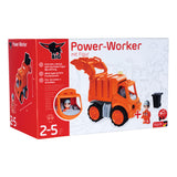 Big Power Aarbechter Midi Dreck Camion mat Figur