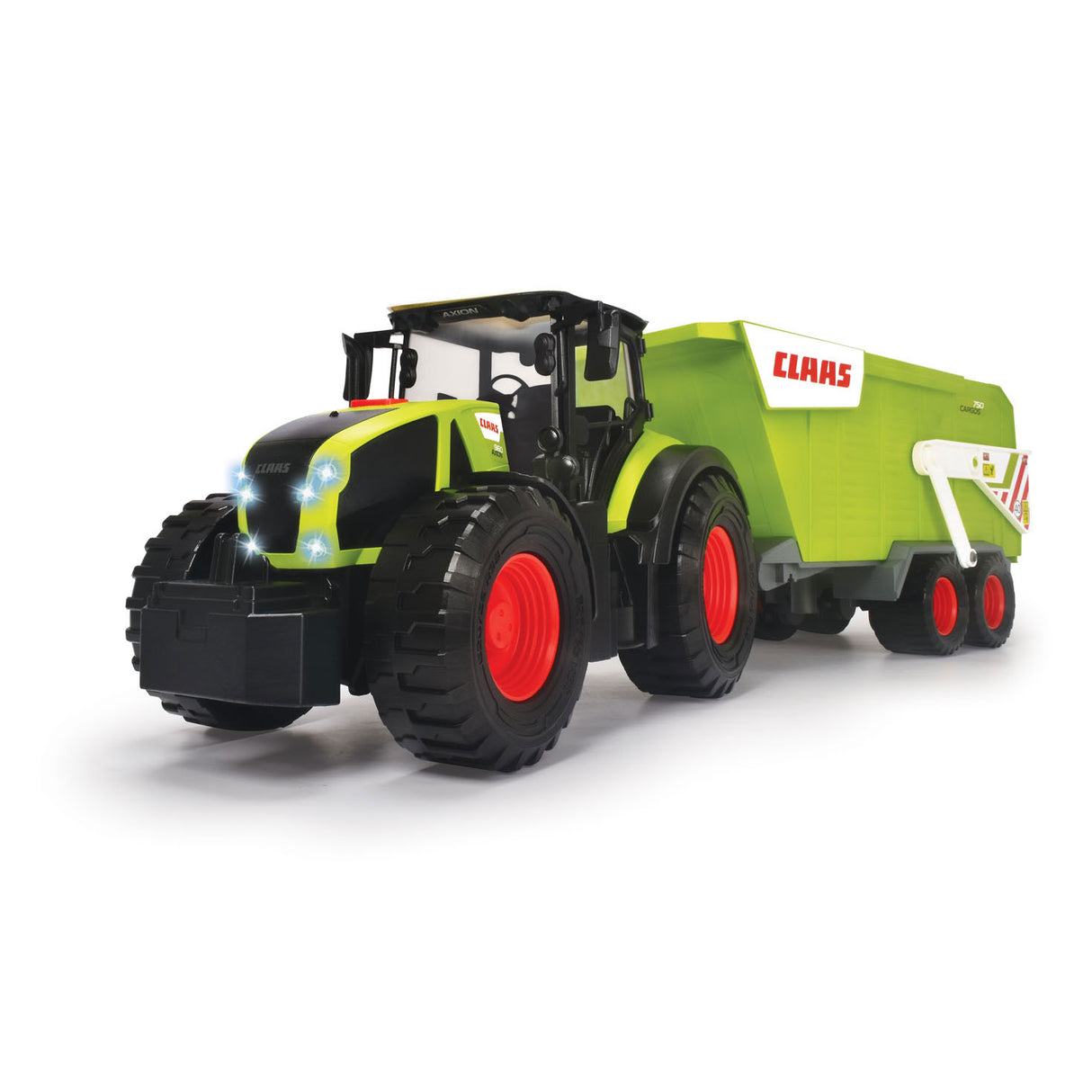 Dickie Claas Tractor met Kieptrailer