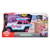 Dickie Flamingo Jeep mat Spillfigur