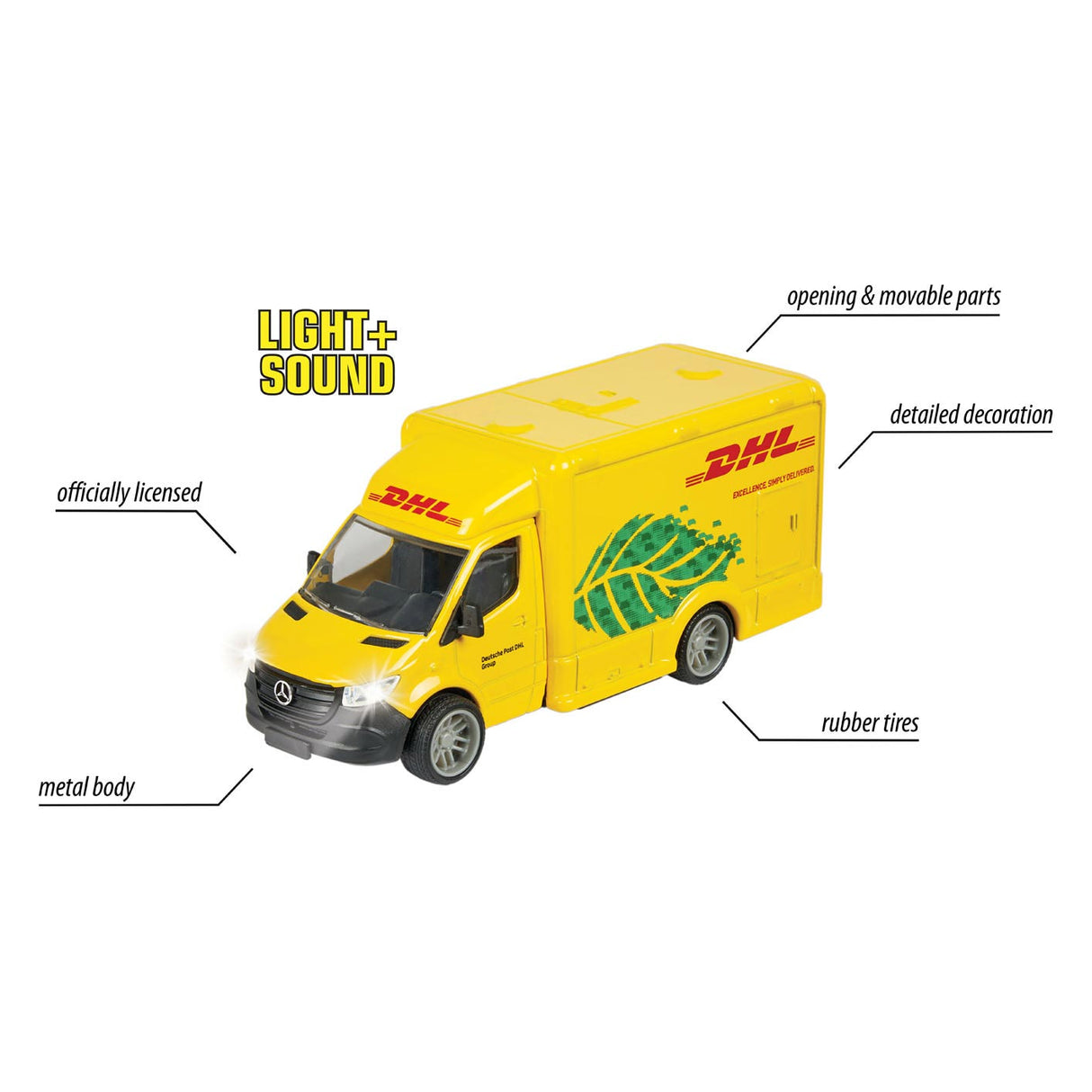 Majorette Mercedes-benz sprinter DHL