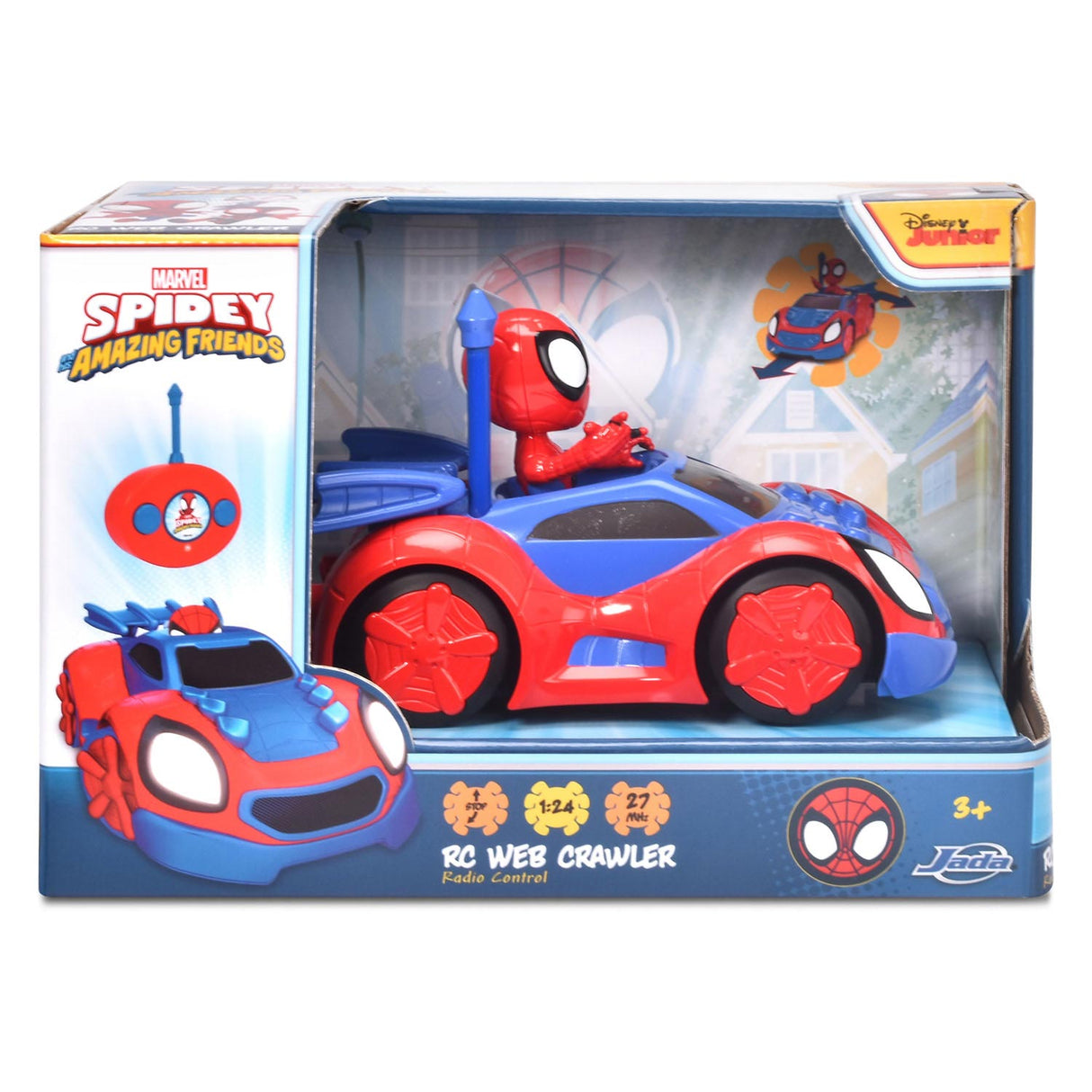 Jada toys jada rc spidey crawler bestuurbare auto