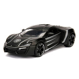 Jada toys jada die-cast avengers black panther met auto 1:24