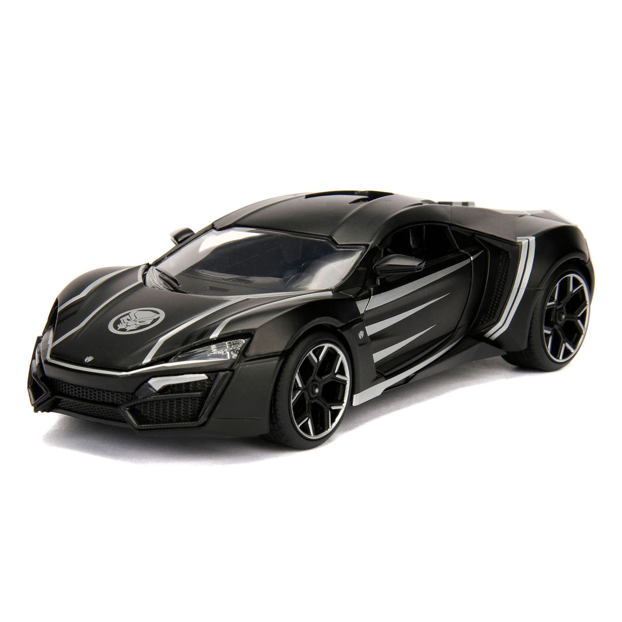 Jada Die-Cast Avengers Black Panther met Auto 1:24