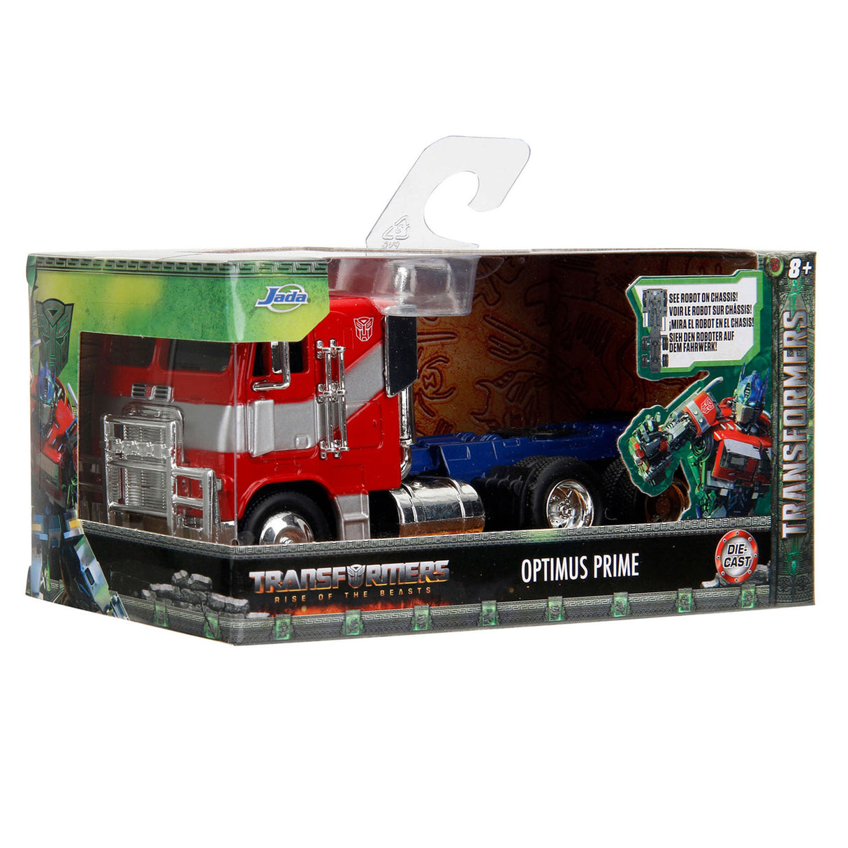 De Jada Toys Jada stierwen Cast Transforers T7 Optimus Prime Camion 1:32