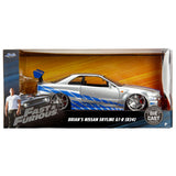 Jada Toys Jada Die-Cast Fast Furious 2002 Nissan Skyline 1:24