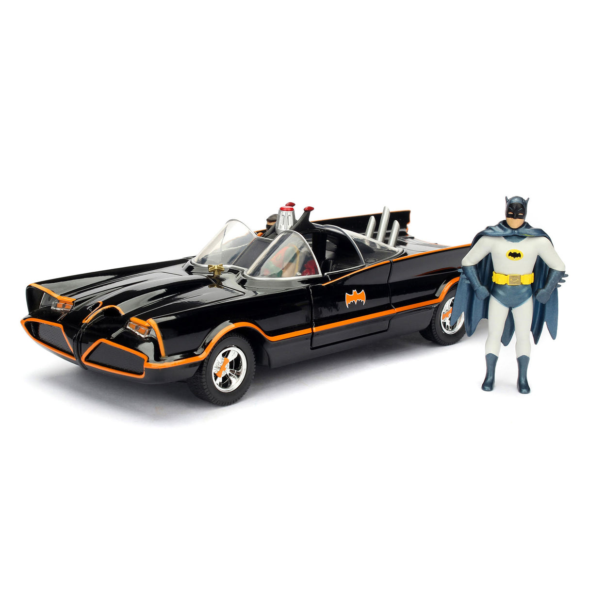 De Jada Toys Jada stierwen Cast 1966 Batmobile Auto 1:24