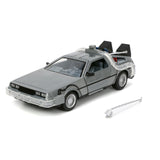 Jada Toys Jada Die-Cast Time Machine Back to the Future 1 Auto 1:24